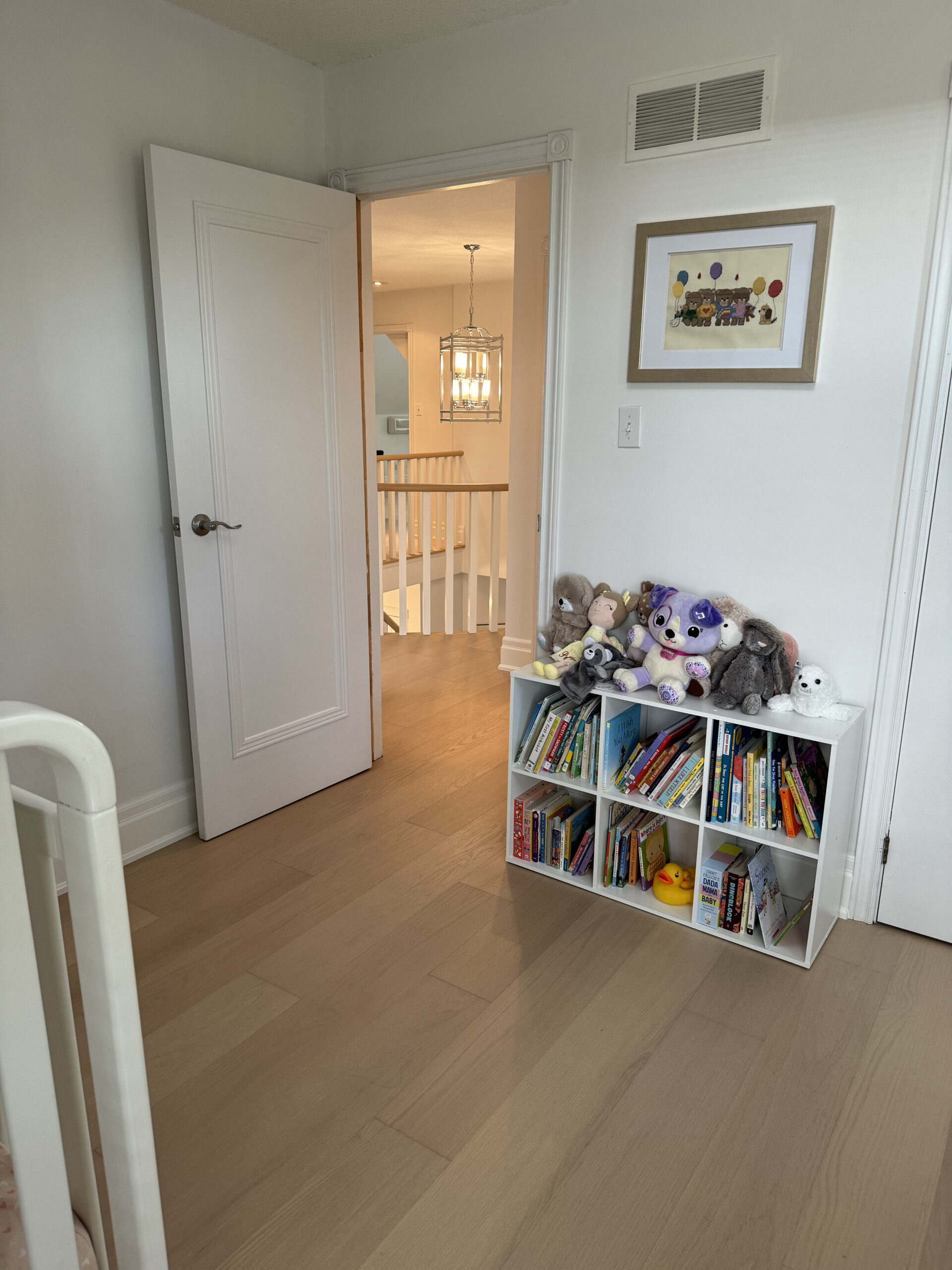Nursery shelving and door renovation etobicoke