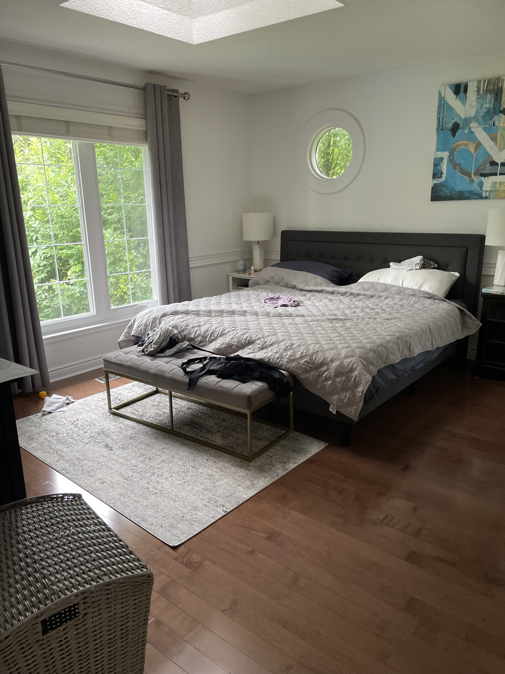 Osoba renos master bedroom before renovation