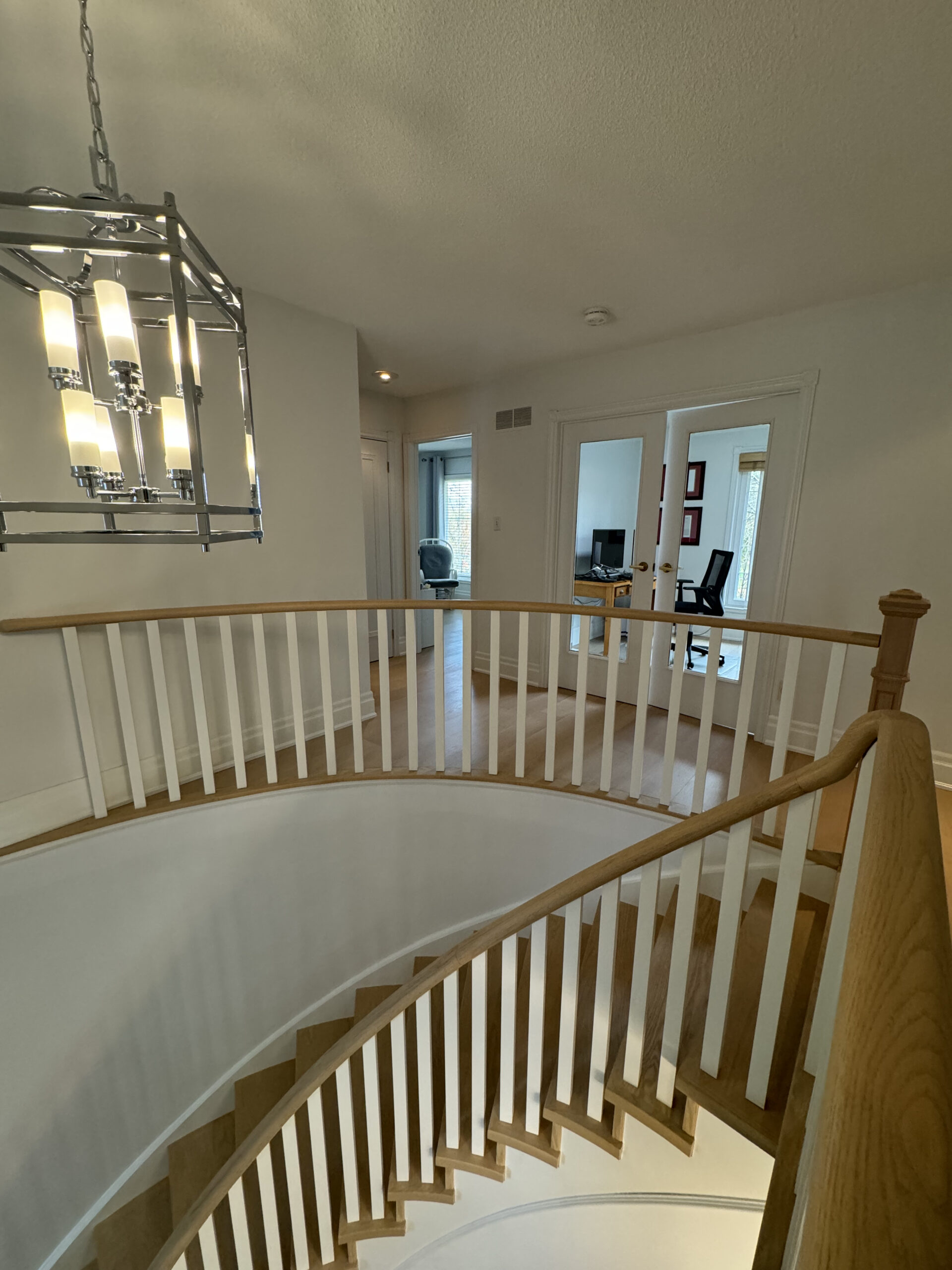 Staircase upgrade modern balusters