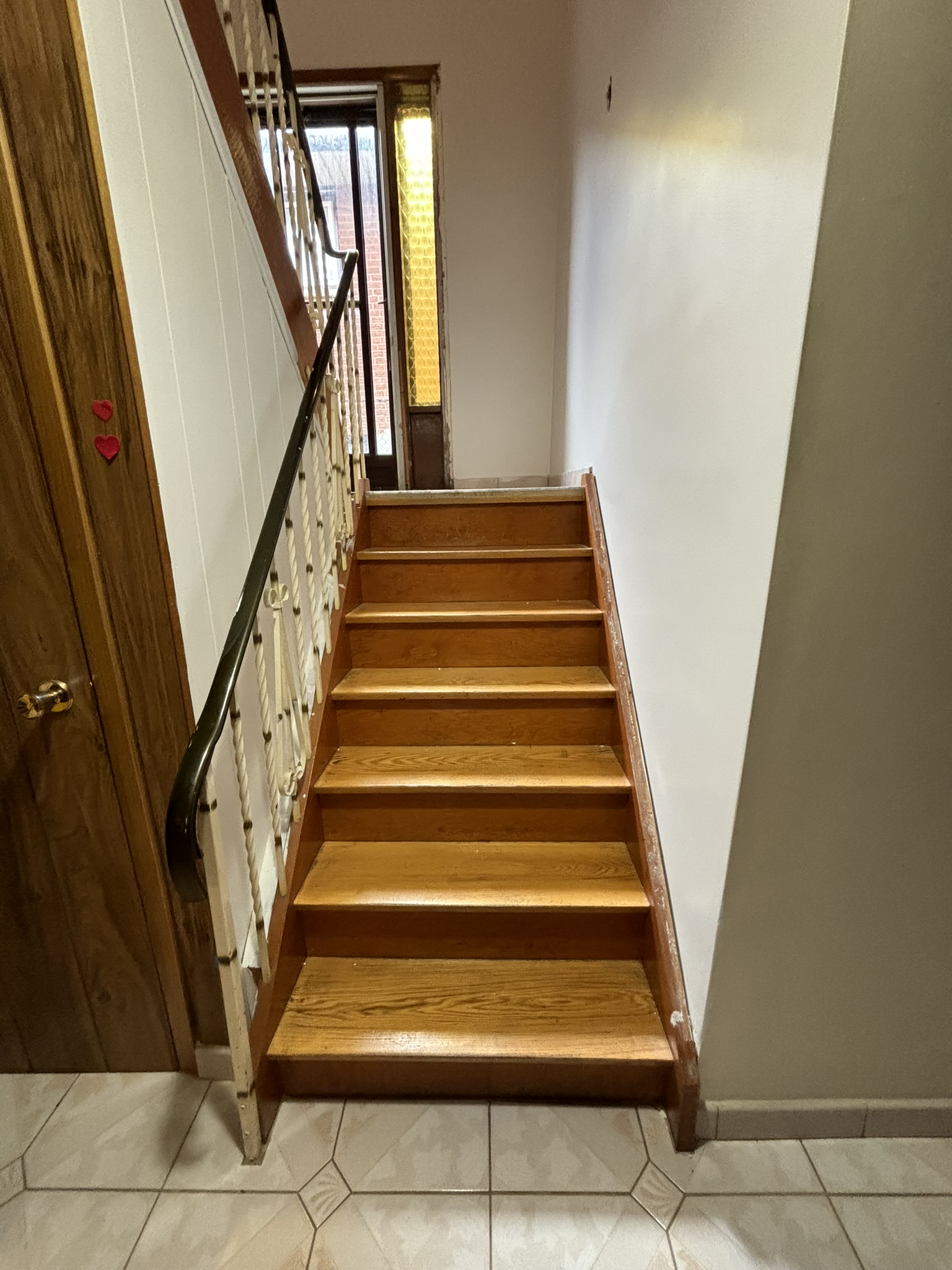 Entire house renovation staircase view