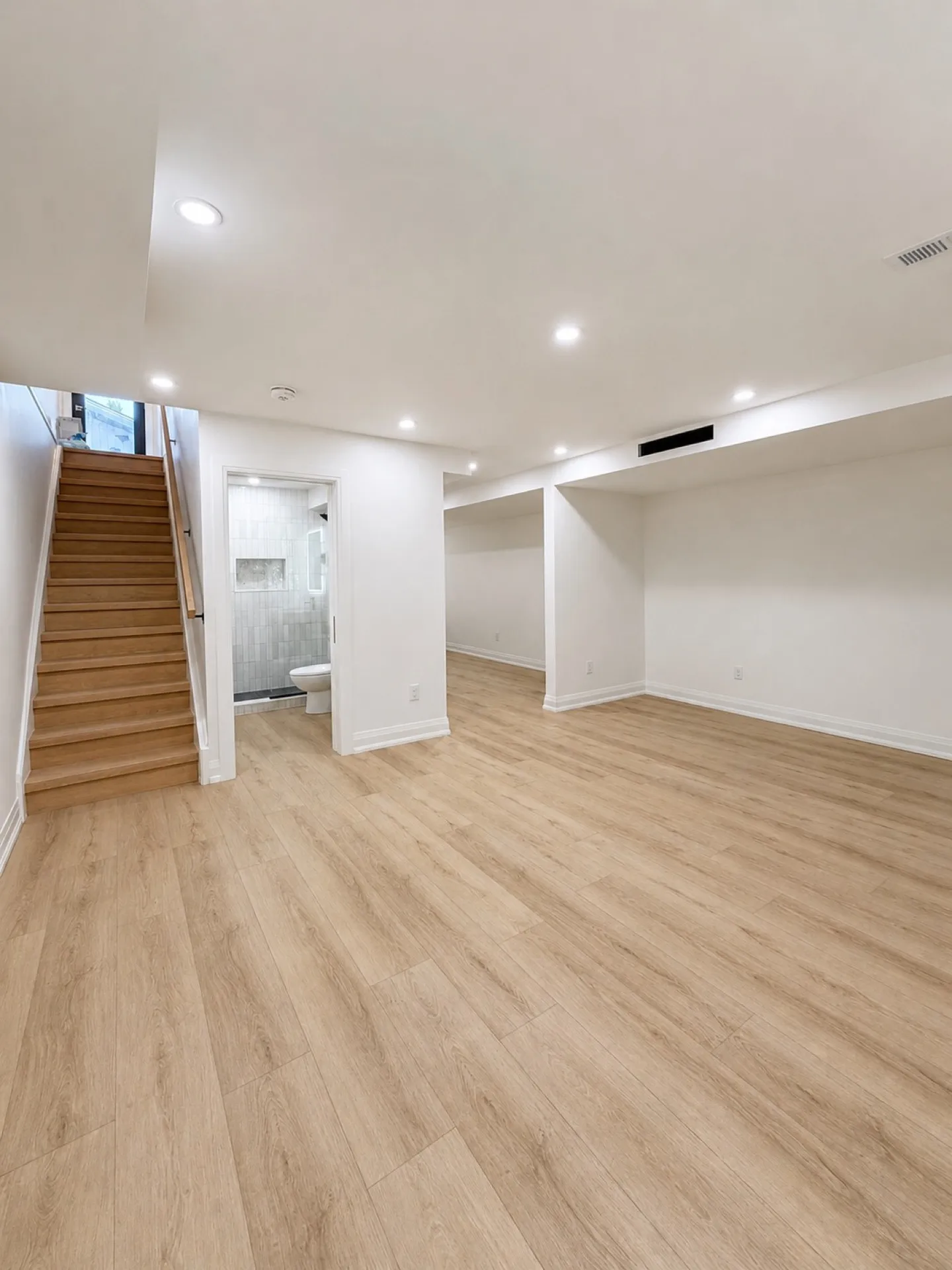 After interior — High Park Basement Finishing