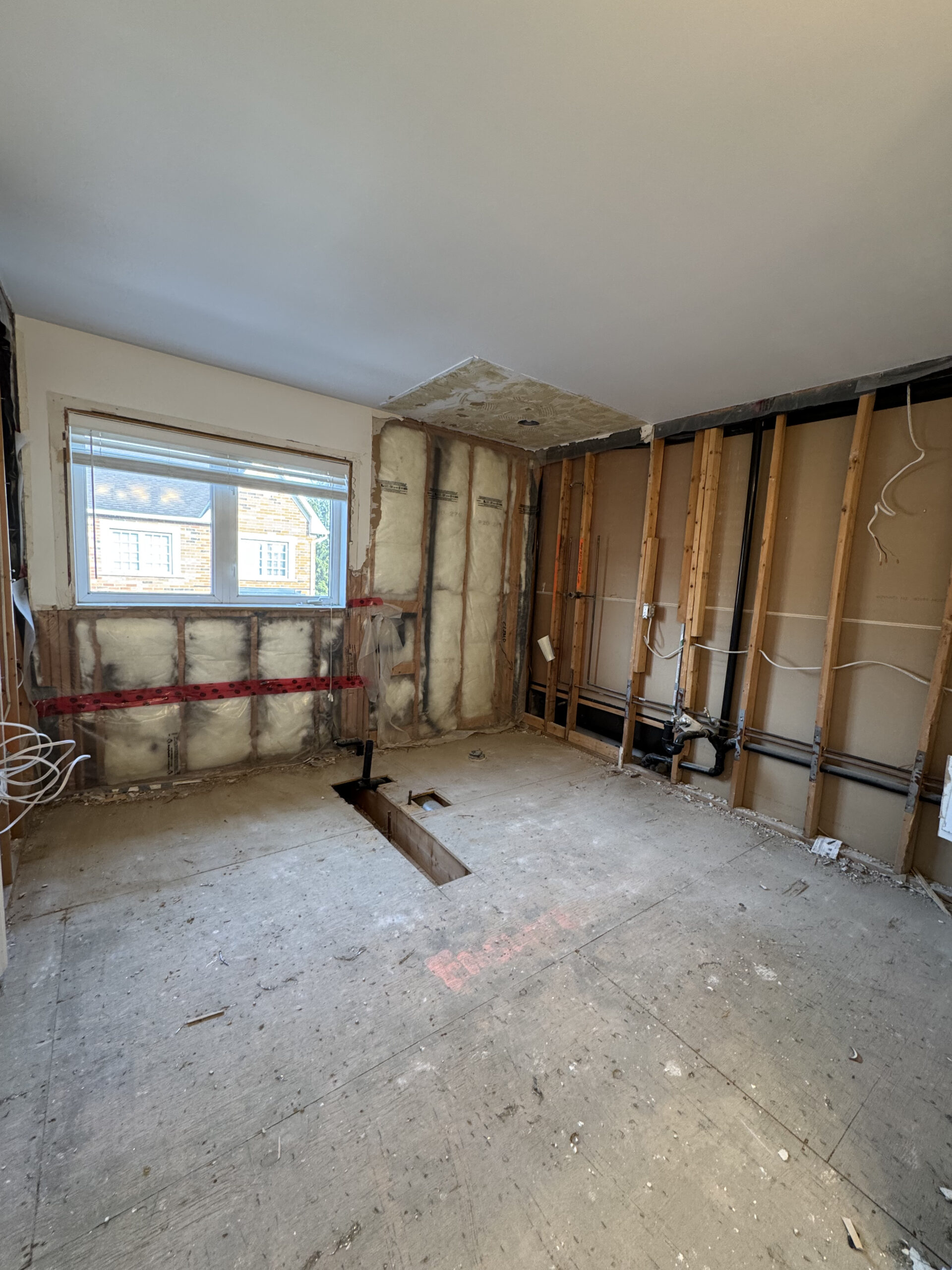 Before — Mississauga Modern Spa Bathroom Remodel