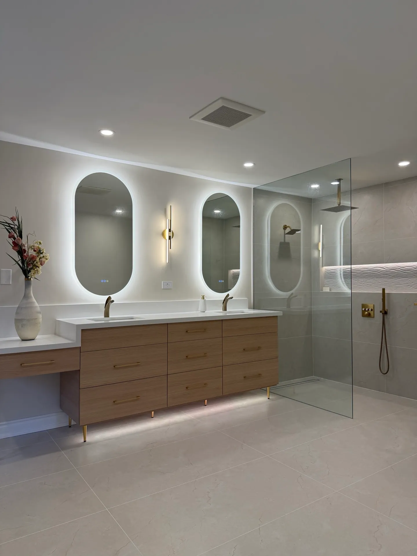 After bathroom — Mississauga Road Luxury Bathroom Renovation