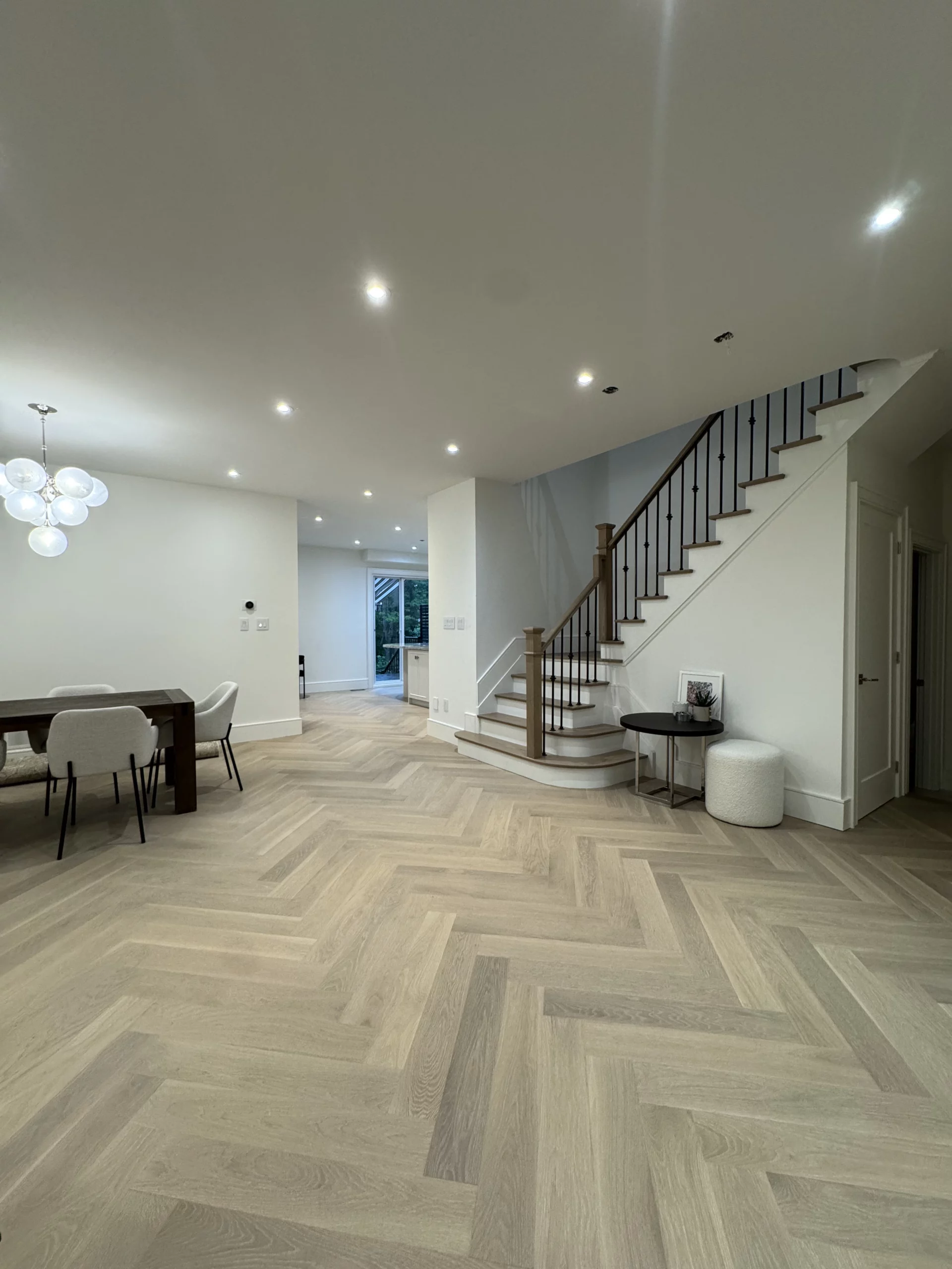 Timeless home renovation in thornhill finished interior