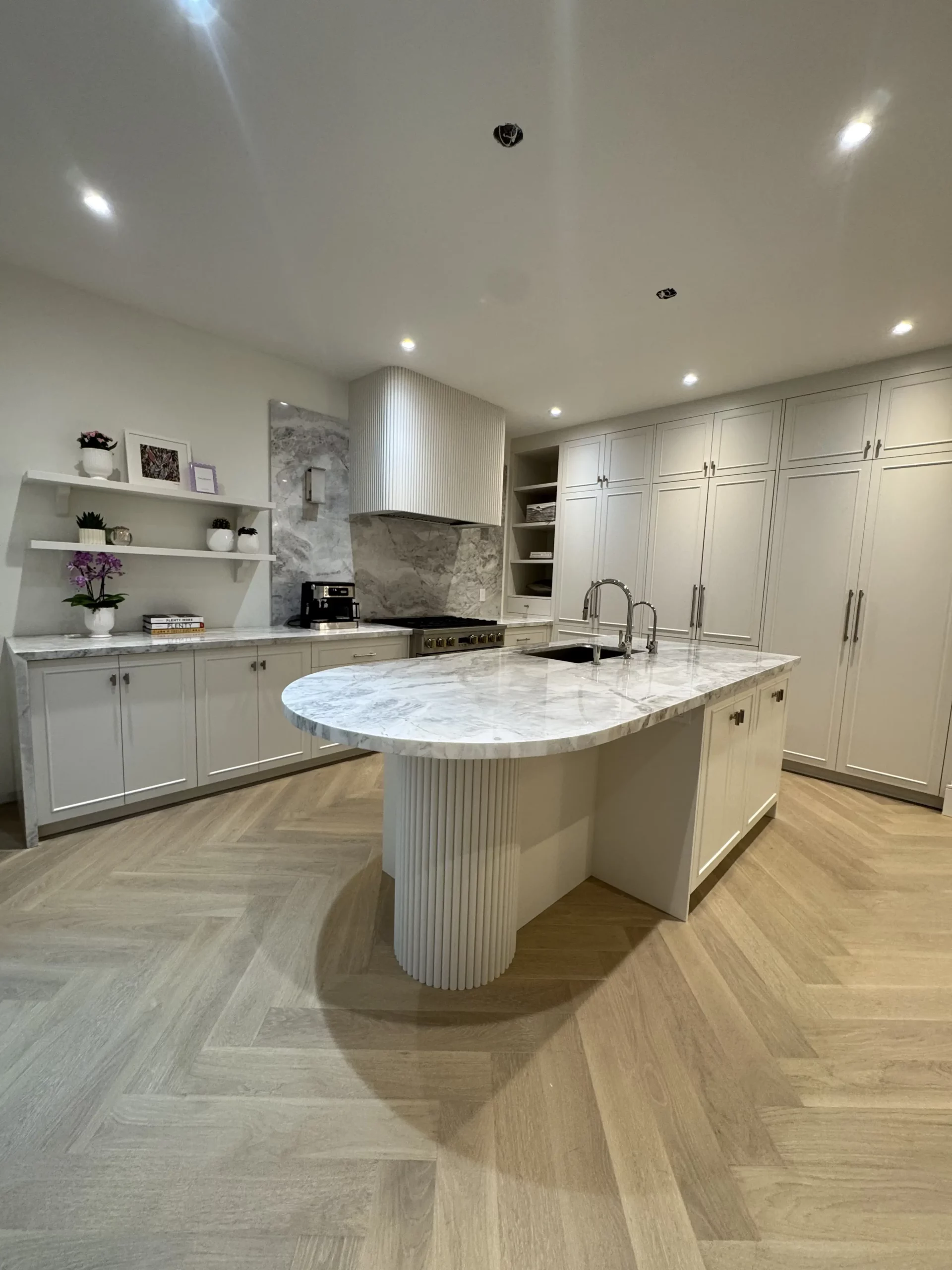 Timeless home renovation in thornhill modern kitchen interior