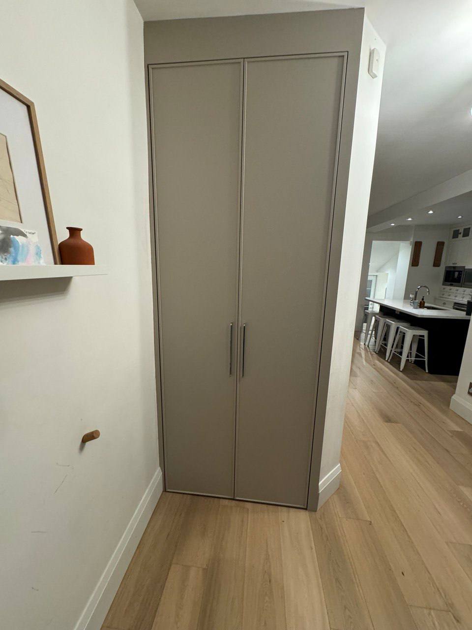 Full house renovation modern kitchen storage